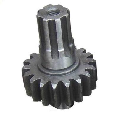 China Hotels Custom Steel Gear Pinion Gear Helical Gear Wheel Helical Herringbone Shaft for sale