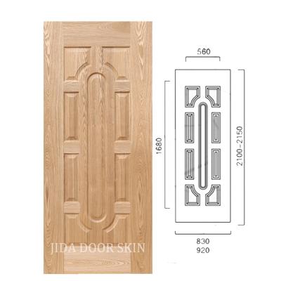 China JIDA 3mm Swing Veneer Door Skin Manufacturers Veneer Doorskin for sale