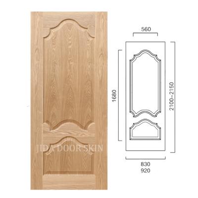 China Cheap Swing Laminate Veneer Plywood Door Skin Veneer Doorskin for sale