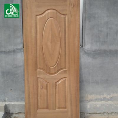 China Swing China Veneered MDF / HDF Door Skin Veneer Doorskin for sale