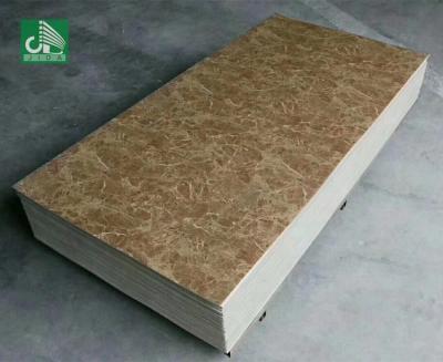 China Interior Marble Stone Wall Panel For Decoration PVC Foam Board Marble Color PVC Panel for sale