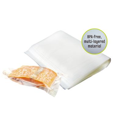 China Vacuum Bag Moisture Proof Embossed Spots Channel Separate Vacuum Bags Keep Food Freshness for sale