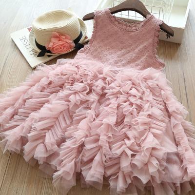 China - Little Girls Ceremonies Dress Baby Kids Clothing Tutu Kids Formal Dress For Girl Dresses Long Dress Wedding Dress Vestidos Girl for sale