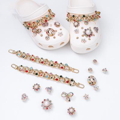 China Designer Charm Clog The Latest Bling Metallic Charms 2021 Charm for sale