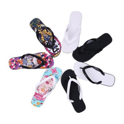 China - 2021Newest Cheap Customized Blank Heat Sublimation Printing Flip Flops for sale