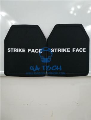 China NIJ level 4 bullet proof plate ceramic body armor plate uhmw polyethylene armor plate for sale