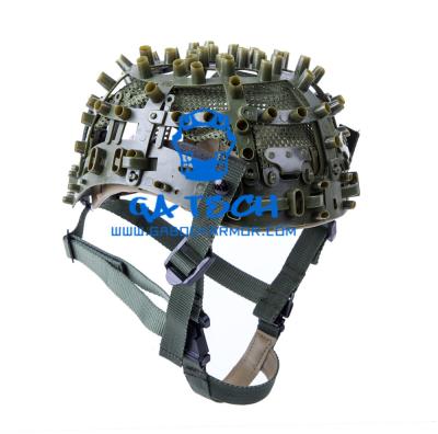 China Hedgehog Suspension For Army Helmet / bullet proof helmet hedgehog suspension system for sale