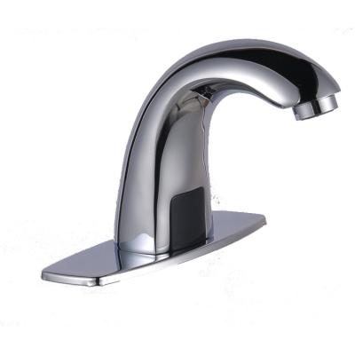 China Sense Faucets Sensing Automatic Cold And Hot DC And AC Faucet Sensors Infrared Fine Copper Sensor Lavatory Faucet for sale