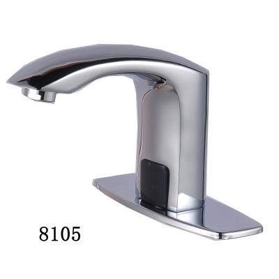 China Sense Faucets Automatic Sink Mixers Tap Free Infrared Inductive Bathroom Basin Faucet Hands Water Sensor Touchless Faucet for sale