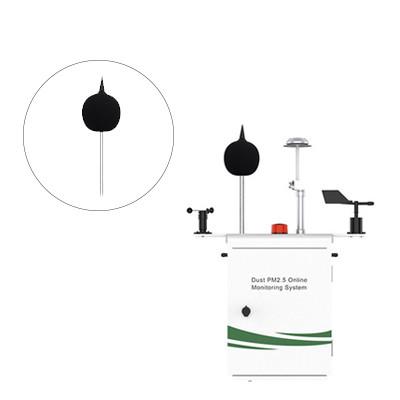 China Air Pollution Online Detect Modular Air Monitoring Station Gas Concentration Temp Humidity for sale