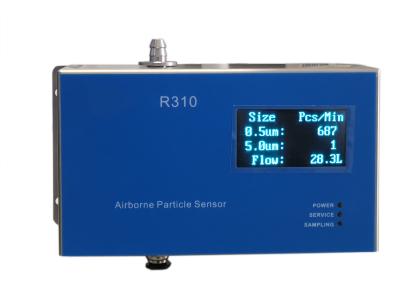 China R310 Online Air Particle Counter With 6 Particle Size Channels 0.3 0.5 1.0 3.0 5.0um 10um for sale