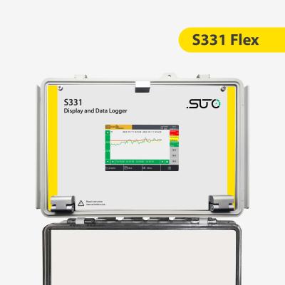 China SUTO S331 Flex versie Data Logger en Display met verbeterde sensor stroomvoorziening en grotere interne bedrading ruimte Te koop