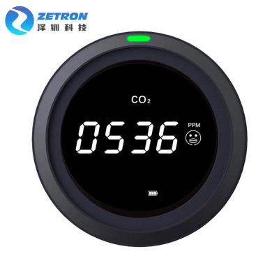 China Tischplatten-Batterie ODM OBM des Mini Indoor Air Quality Monitors-Kohlendioxyd-Detektor-2400mAh zu verkaufen