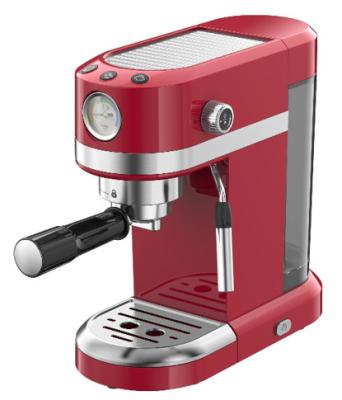 China ODM Rode 1350W Digitale Espressomachine met Thermometer Te koop