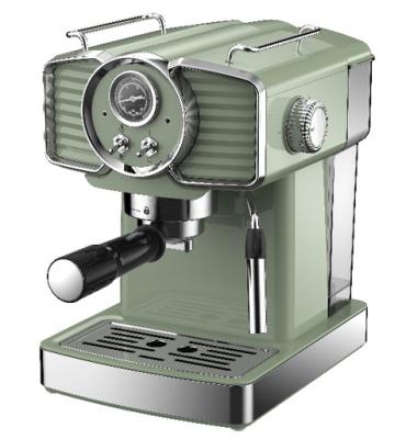 Cina Macchina di caffè espresso dell'ufficio di colore verde retro con l'operazione manuale in vendita