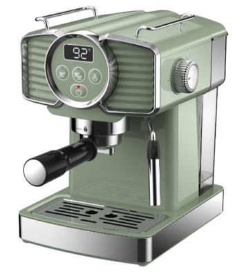 China Machine van de de Stijlespresso van 1350W 1.8L stelde Retro 1 en 2 Kop vooraf in Te koop