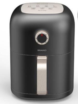 China Black 300watt Restaurant Size Air Fryer , 3000ml Automatic Air Fryer for sale