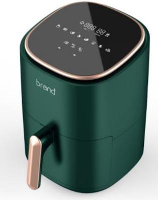 China Dark Green Touchscreen 3800ml High Temperature Air Fryer GS Approved for sale