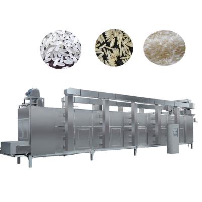 China Competitive Price Twin Screw Artificial Food Rice Extruder Making Machine en venta