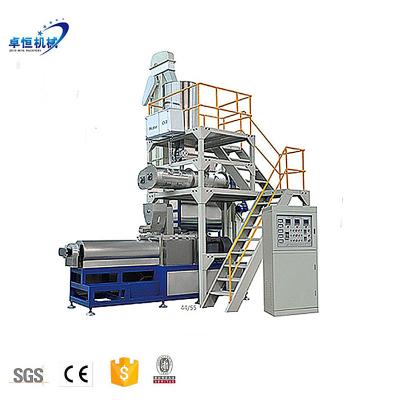 China Professional Twin Screw Processing Fish Feed Maker Machinery Pet Food Fish Feed Pellet Machine Floating Extruder Te koop