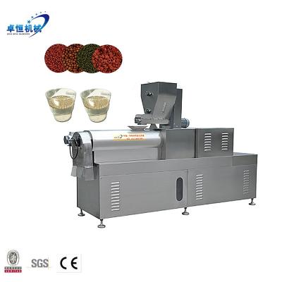 China Full Set Dog UY Hayvonlari Uchun Oziq-ovqat Mahsulotlarini Ishlab Chiqarish Liniyasi Pet Food Production Line en venta