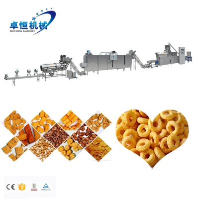 China food & Widely used high speed beverage factory corn rice snack puffed extruder/corn machine puffing machine/puff snack for sale for sale