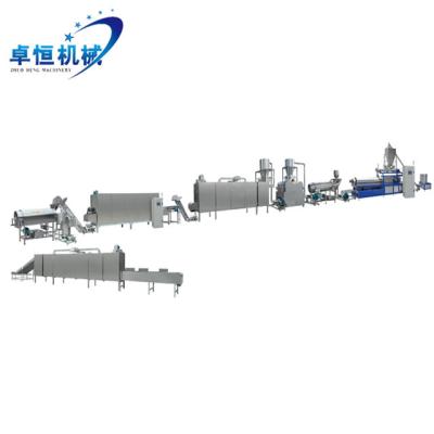 China Oat Flake Machine Corn Flex Processing Line / Extruded Oat Flakes, Corn Curls, Corn Chips Machine en venta