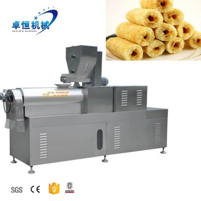 China Core Filled Chips Ice Cream Corn Snacks Extruder Pillow Snack Processing Machine Stainless Steel Factory Price for sale