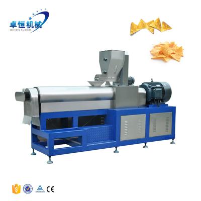 China food & Beverage factory famous brand parts electric doritos corn fries making machines french fries/tortilla process machine à venda