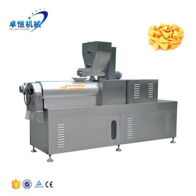 China food & Beverage Factory 3D Extruded Fried Snack Food Flour Bugles Chips Making Machine for sale