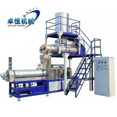 중국 Full automatic snack factory zhuoheng modified starch couscous machine 판매용