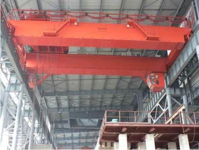 China Safety Mechanical Lifting Equipment 50t Double Girder Bridge Crane With Thermal Protection for sale