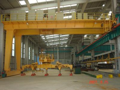 China LD Electric 16 +16 Ton Low Level Slewing Overhead Crane With Carrier - Beam for sale