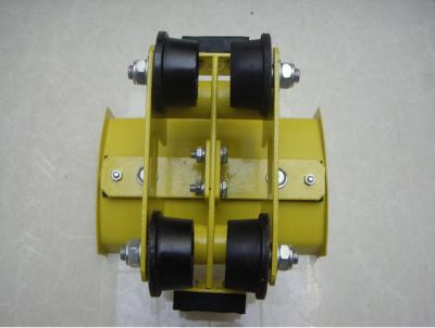 China Mechanical Lifting Equipment GCT type Manual Plain i Beam Trolley Winch for sale