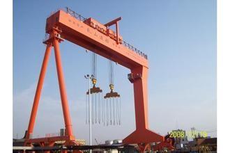 China Professional Four Rope Grab Bucket Overhead Gantry Crane 3 Ton For Factory for sale