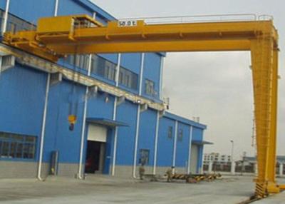 China MBH Model Electric Single Girder Crane , Overhead Travelling Semi Gantry Crane for sale