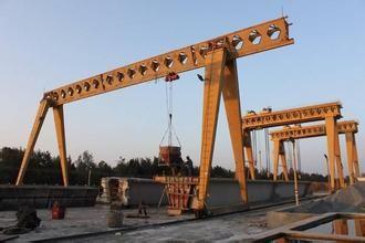 China MBH Model Warehouse Single Girder Crane With Electric Hoist 10m-20m Span for sale