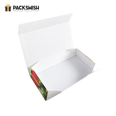 China Handmade Luxury Custom Fake Nails Gift Empty Cosmetic Printed Rigid Paper Packaging Press On Foldable Nail Box for sale