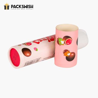 China Handmade Eco-Friendly Custom Round Paper Box Packaging Cylinder Cardboard Craft Empty Biodegradable Cardboard Boxes Packaging Tubes for sale