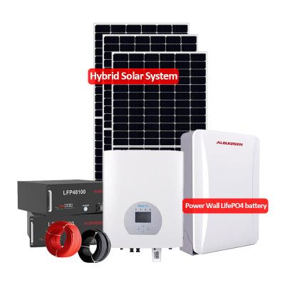 China Low Price Good Quality Mppt Charging Controller Type Solar Panel Set System for sale