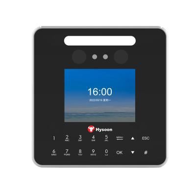 China Hysoon Brand Visible Light Face Identify Time Attendance Clock With Wi-Fi 1000-3000 for sale