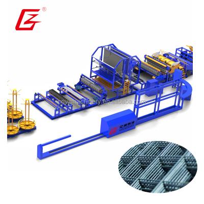 China Steel Bar Mesh Spot Welding Mesh Machine Hot Sales New Construction Wire Reinforcing for Rebar in Peru for sale