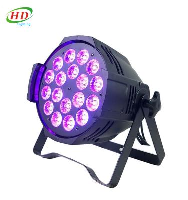 China Residential LED DMX Par Light 18x10W RGBW 4in1 Led DJ Par Led Par Light 18x10 For Stage Lighting for sale