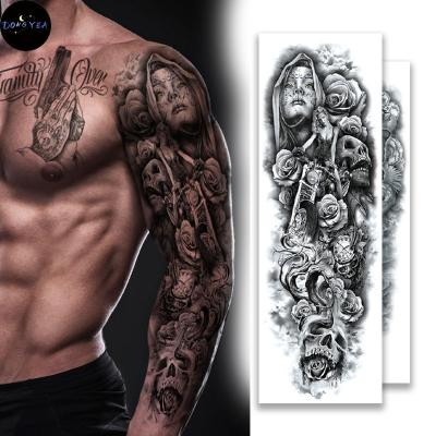 China DONGYEA Body Arm Sticker High Quality Temporary Fake Arm Tattoo Waterproof Tattoo Stickers for sale