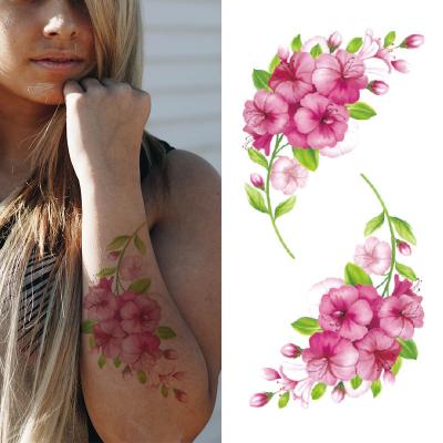 China New Extended Arm Tattoo Sticker Arm Totem Mermaid Temporary Waterproof Small Dagger Flower Tattoo Sticker for sale