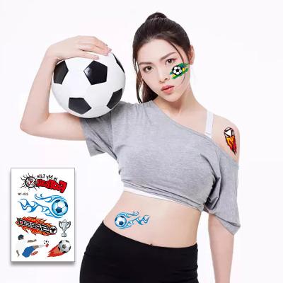 China Cartoon Sporting Events Soccer Tattoos World Cup Temporary Themed Creative Kids Tattoo Stickers for sale