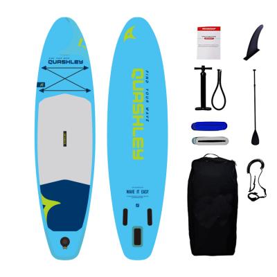 China 2021 QUASHLEY Unisex Pedal Sip Board Inflatable Paddleboard Surf Board SUP Boards for sale