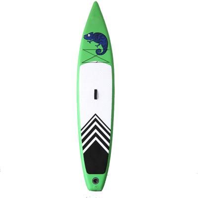 China OEM SUP320 new design sip inflatable surfboard racing board for sale