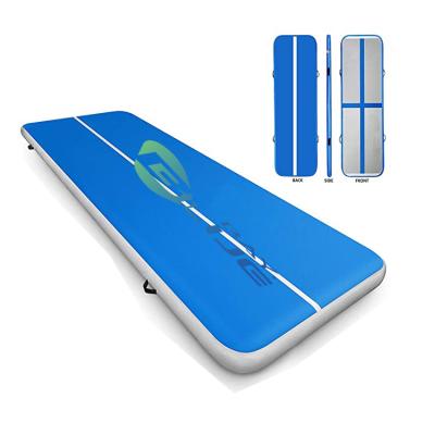 China Drop Stitch Wholesale Inflatable Air Mattress Gym Yoga Mat For Sale for sale