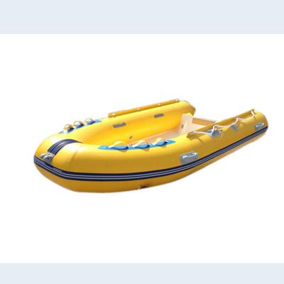 China Wholesale fiberglass material hull pvc china hypalon hypalon rib inflatable fishing boat for sale